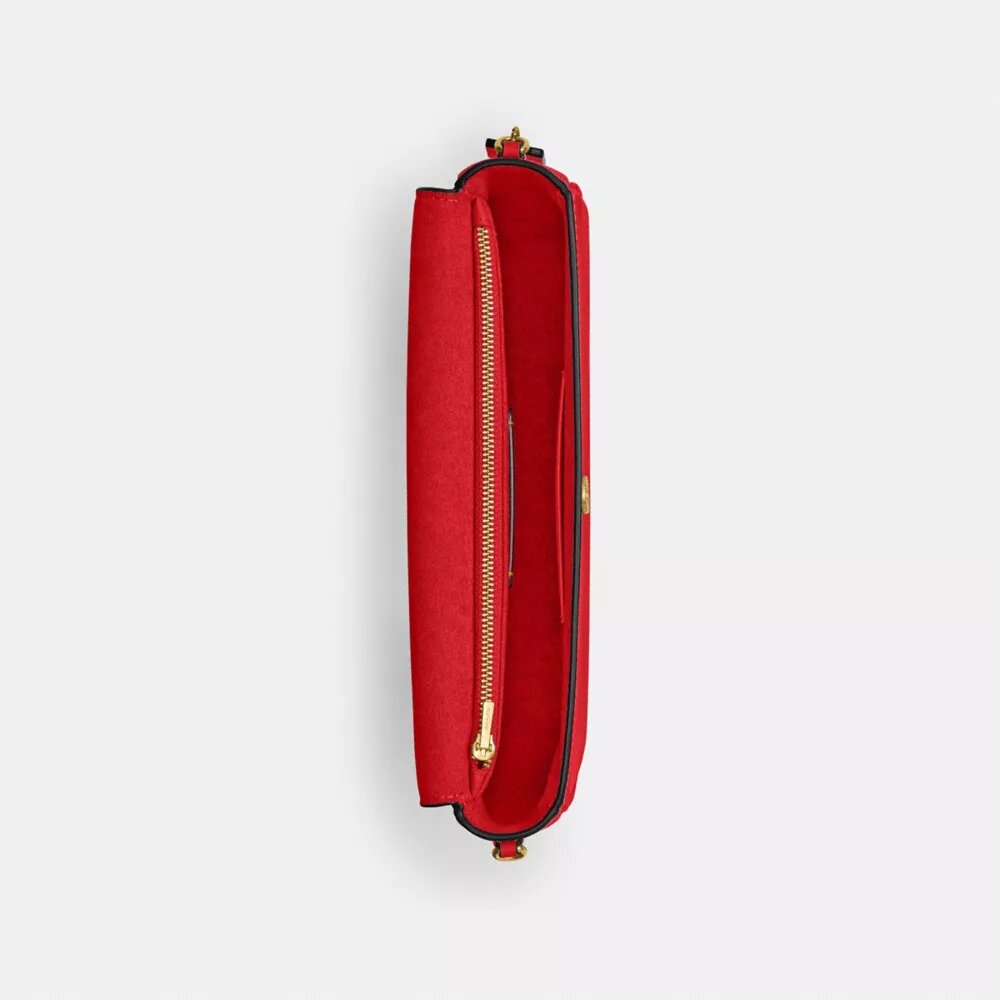 Brooke-Kettenhandtasche mit Klappe