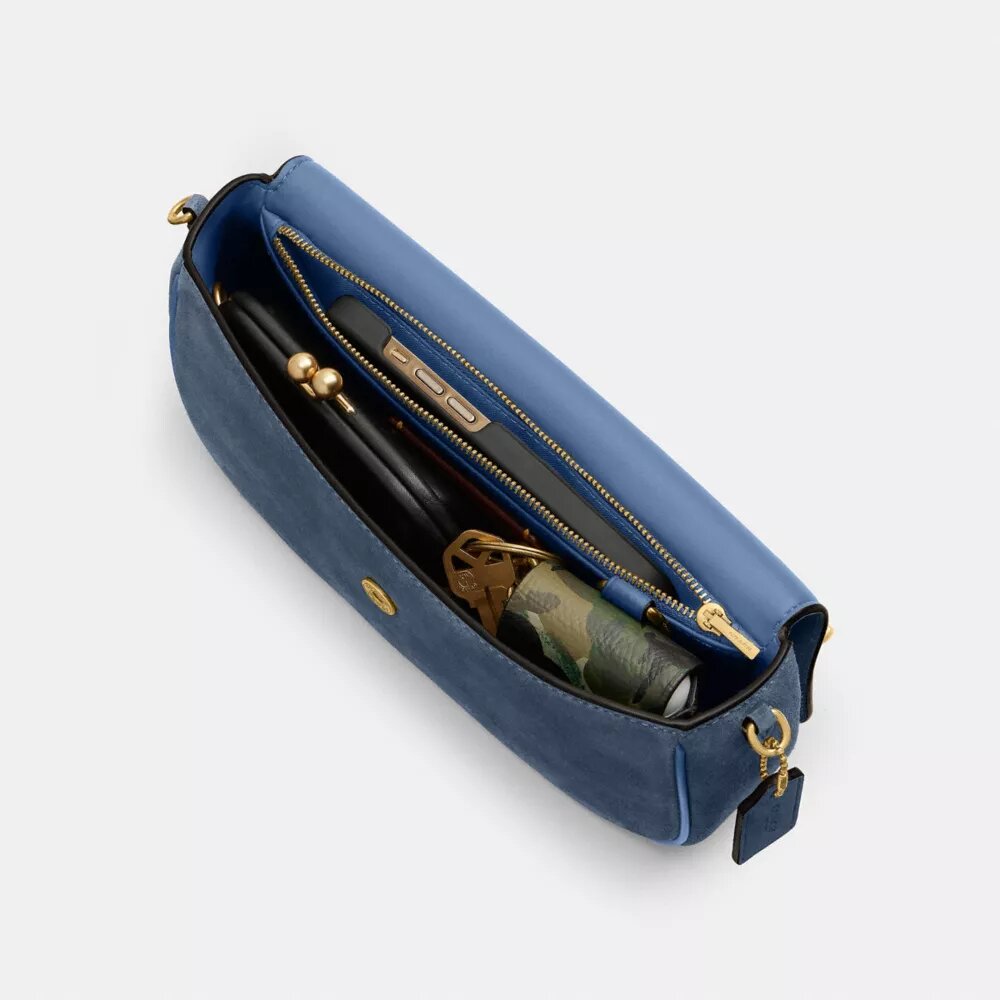 Brooke-Kettenhandtasche mit Klappe