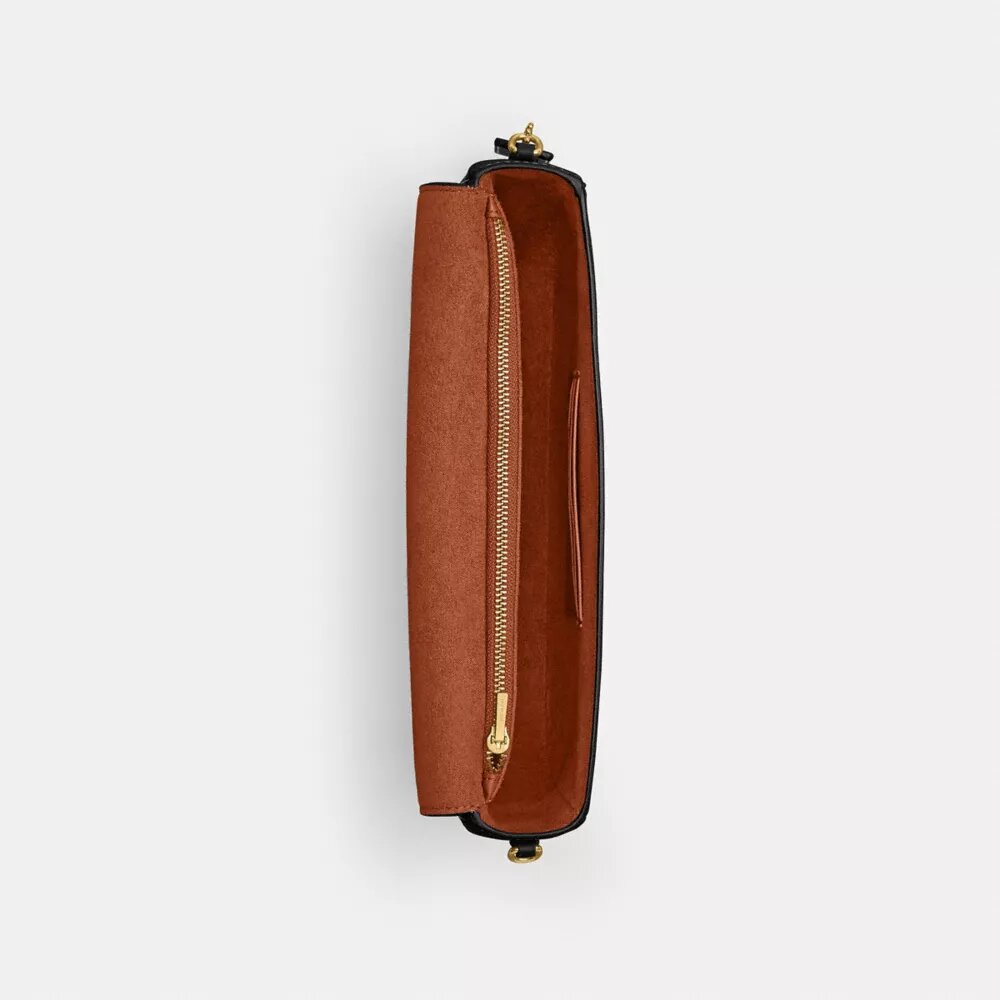 Brooke-Kettenhandtasche mit Klappe