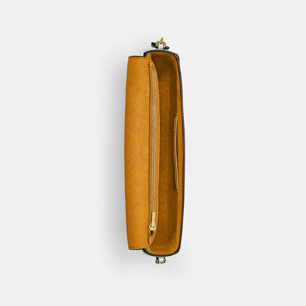 Brooke-Kettenhandtasche mit Klappe