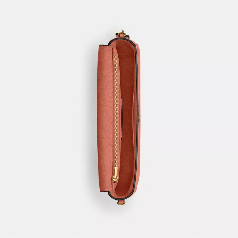 Brooke-Kettenhandtasche mit Klappe