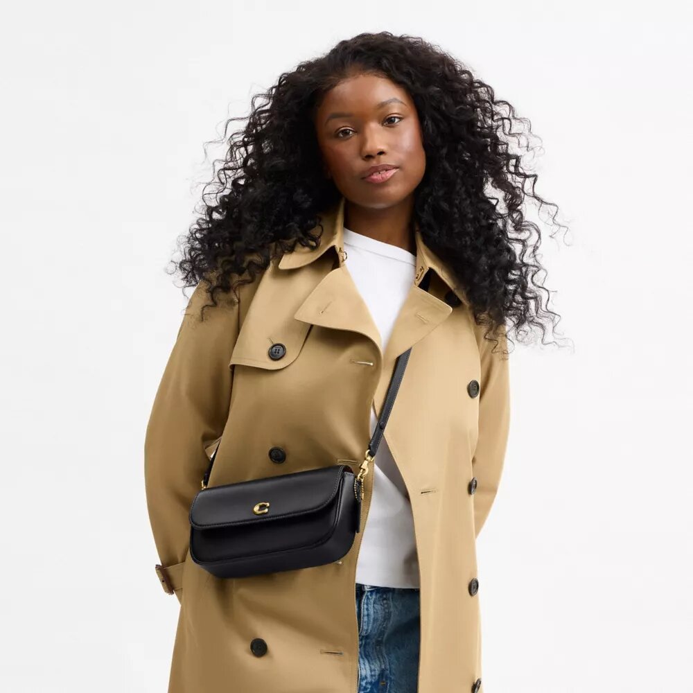Brooke-Kettenhandtasche mit Klappe