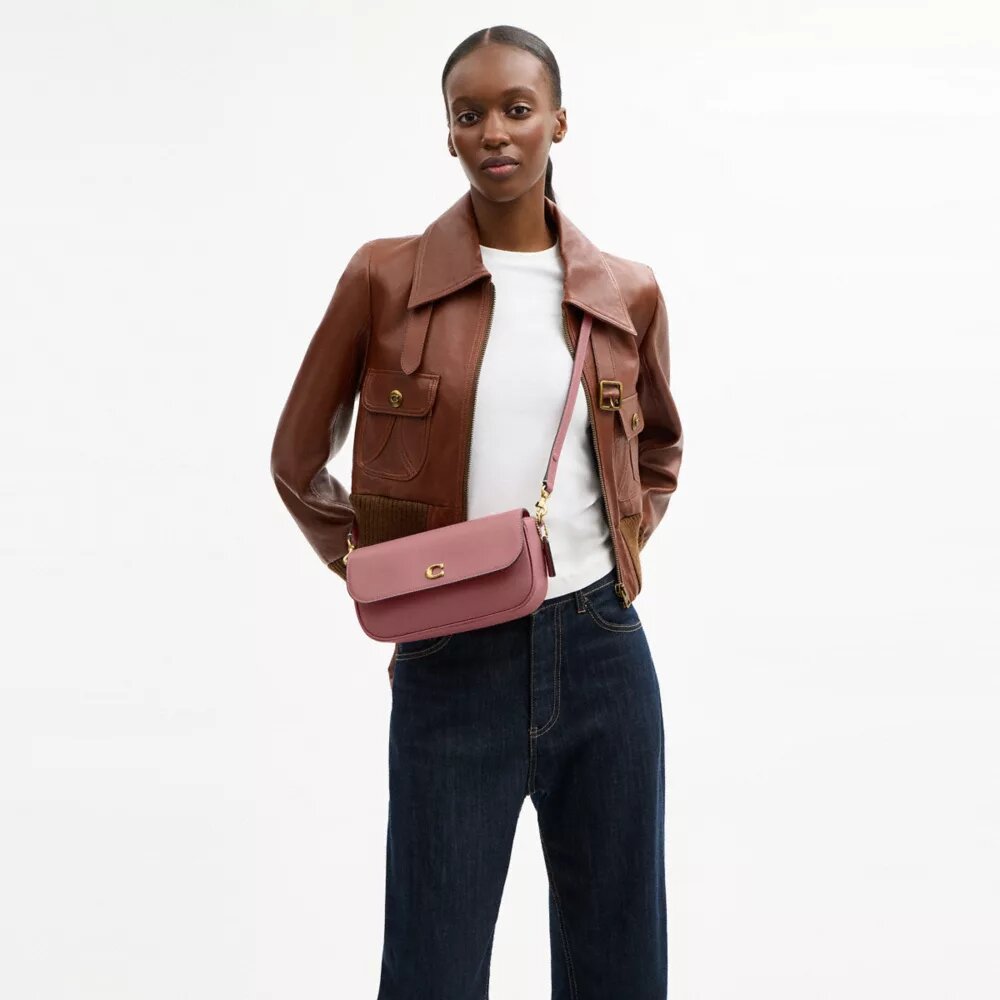 Brooke-Kettenhandtasche mit Klappe