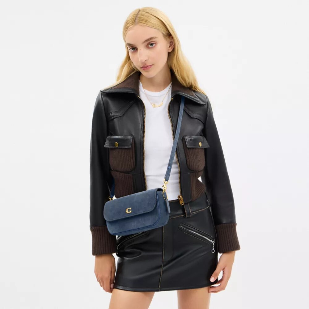 Brooke-Kettenhandtasche mit Klappe