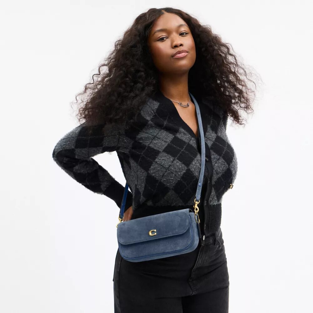 Brooke-Kettenhandtasche mit Klappe