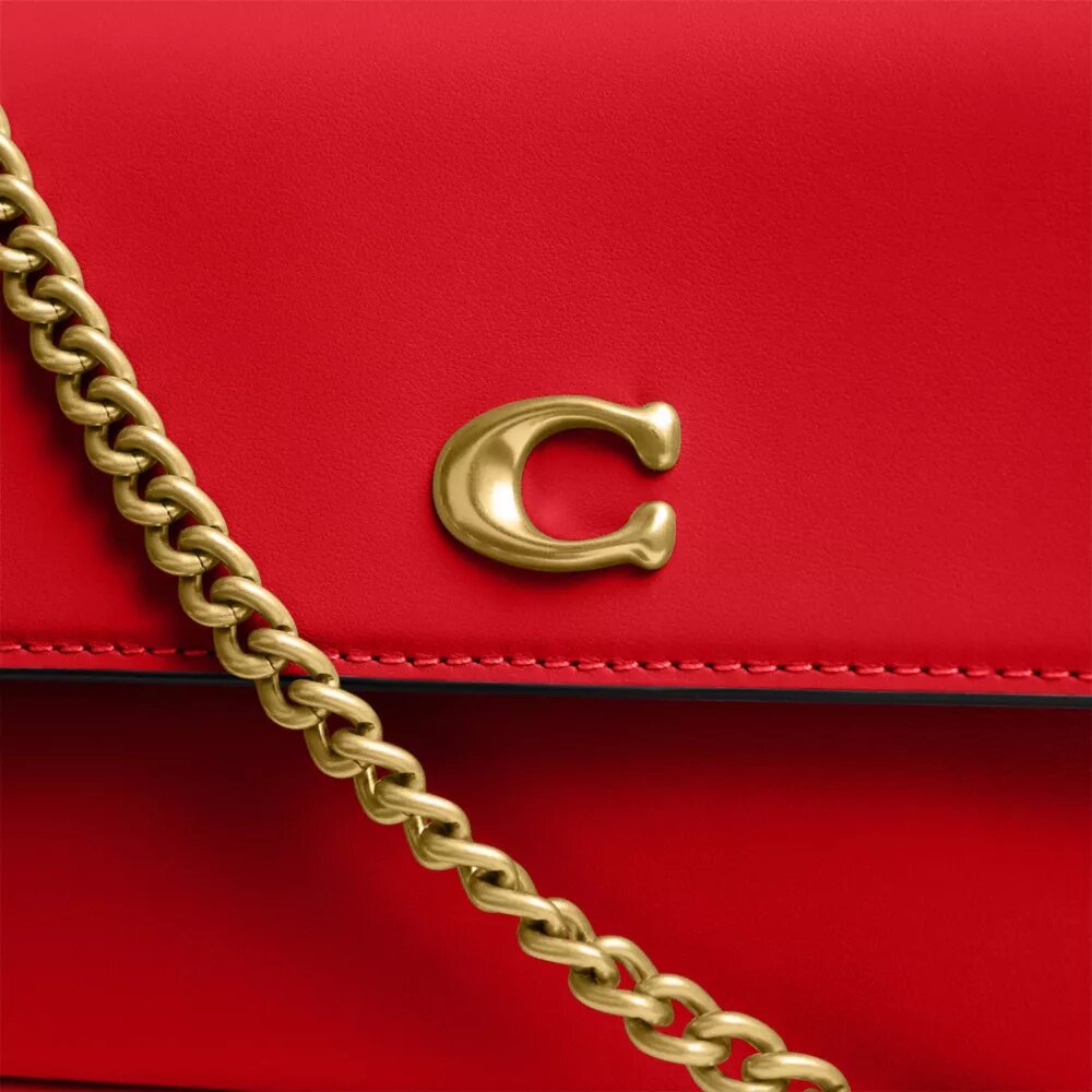 Brooke-Kettenhandtasche mit Klappe