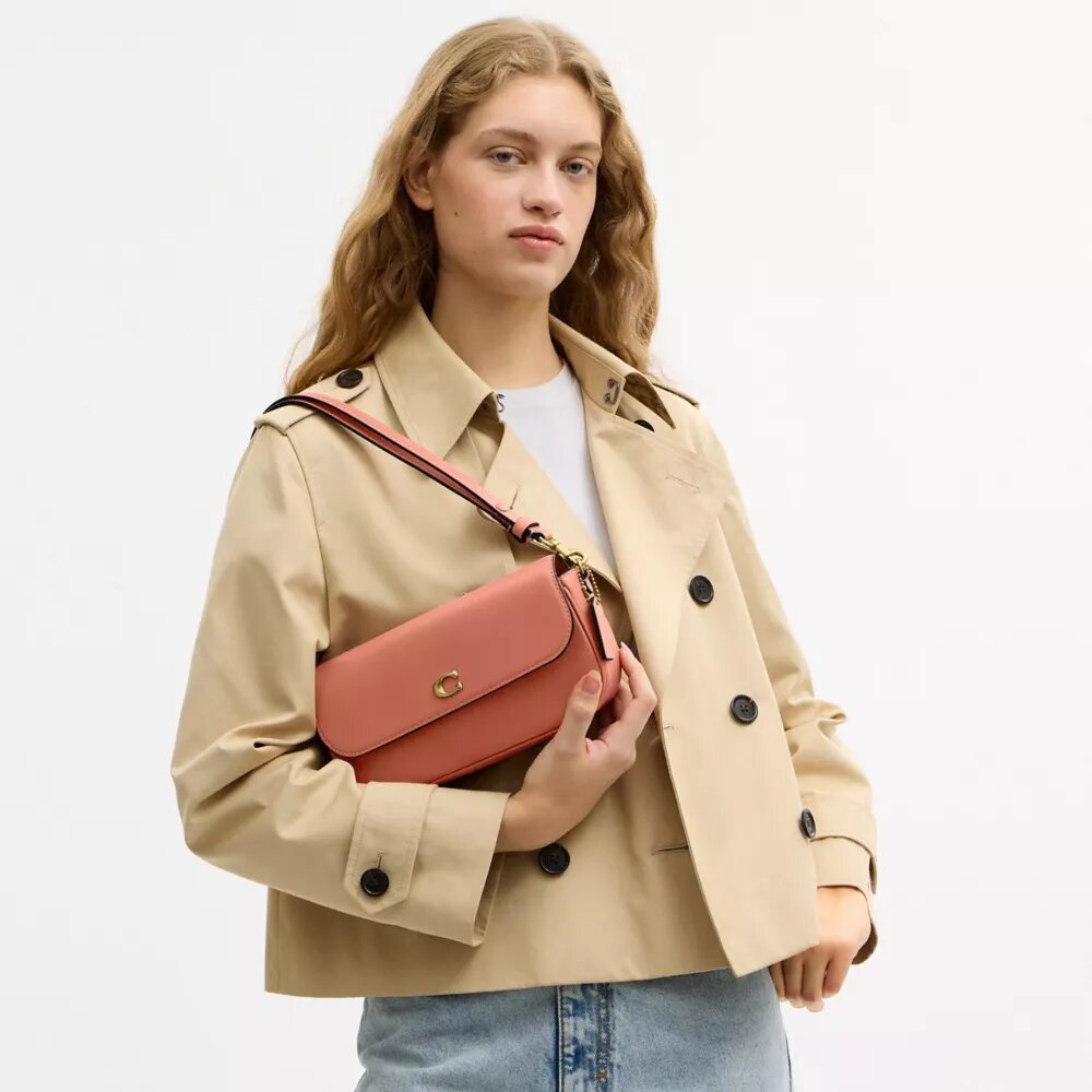 Brooke-Kettenhandtasche mit Klappe