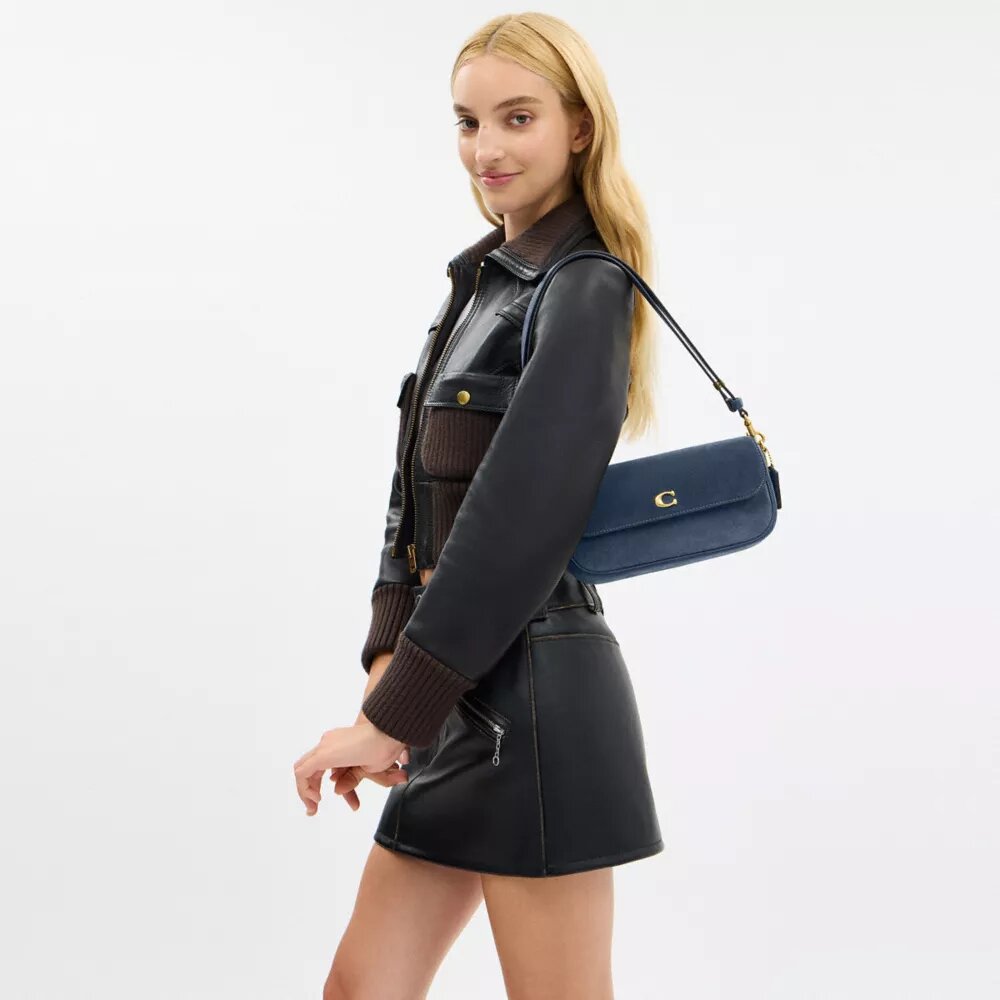 Brooke-Kettenhandtasche mit Klappe