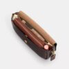 Brooke-Kettenhandtasche mit Klappe aus Signature Canvas
