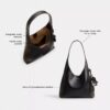 Brooklyn-Schultertasche 28 aus „Loved“-Leder