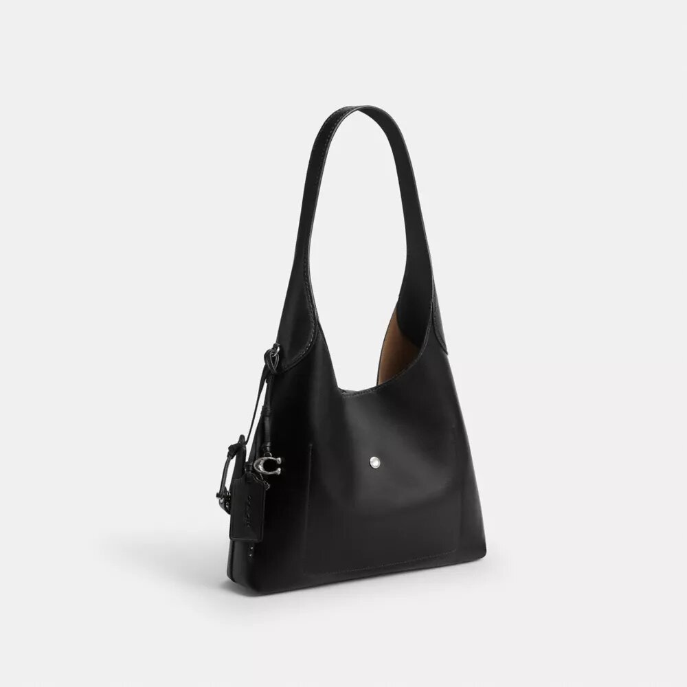 Brooklyn-Schultertasche 28 aus „Loved“-Leder