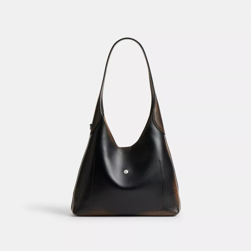 Brooklyn-Schultertasche 28 aus „Loved“-Leder