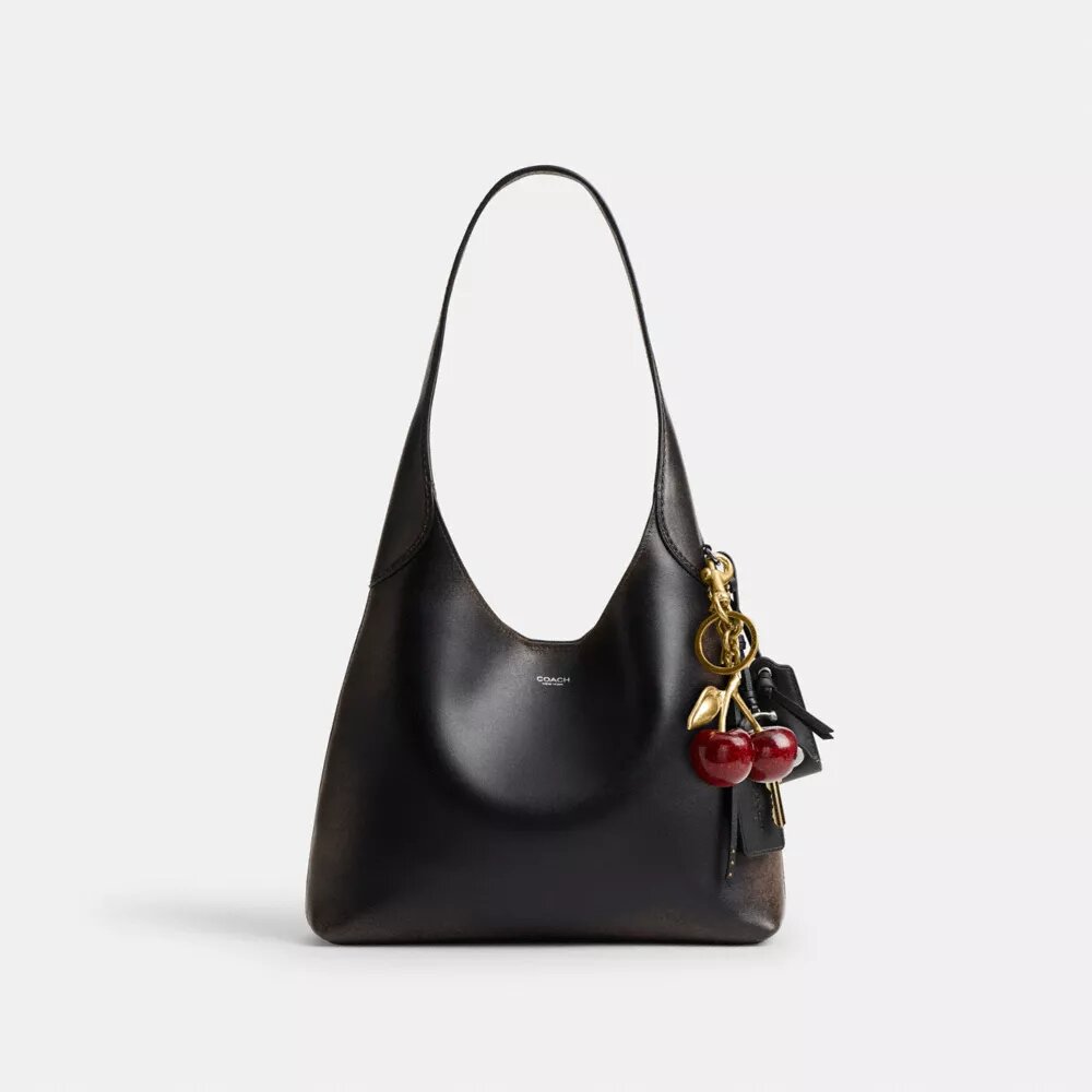 Brooklyn-Schultertasche 28 aus „Loved“-Leder