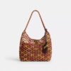Brooklyn-Schultertasche 28 mit Holzperlen