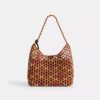 Brooklyn-Schultertasche 28 mit Holzperlen