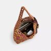 Brooklyn-Schultertasche 28 mit Holzperlen