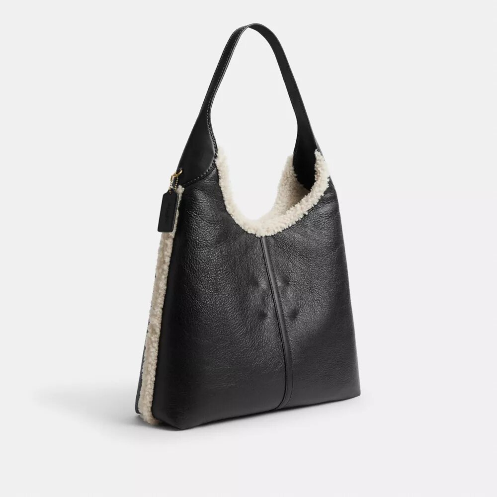 Brooklyn-Schultertasche 39 aus Lammfell