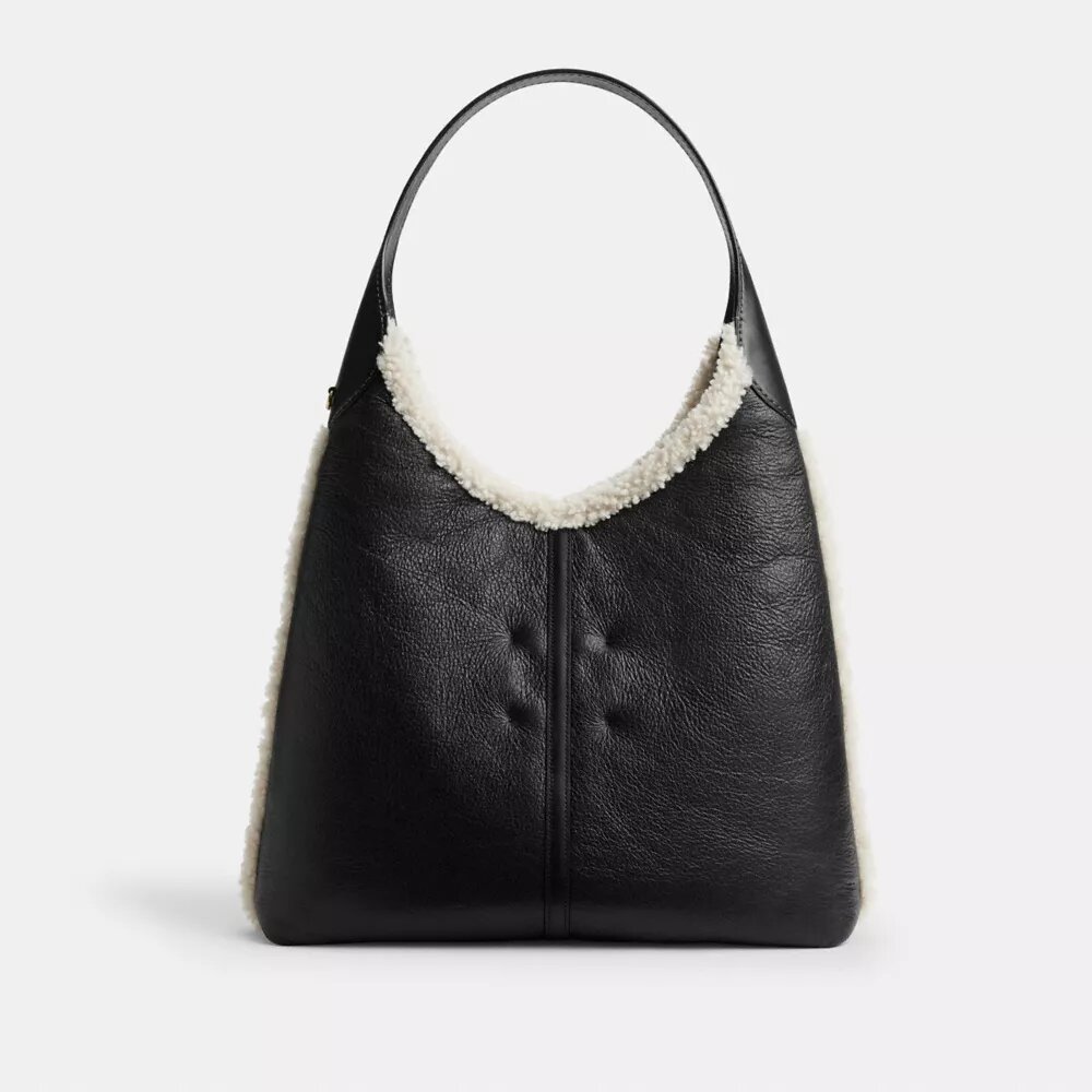 Brooklyn-Schultertasche 39 aus Lammfell