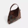 Brooklyn-Schultertasche 39 mit Schlangenleder-Patchwork