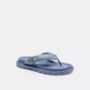 Brynn-Sandalen aus „Crystal Signature Denim“