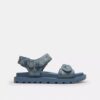 Brynn-Sandalen aus „Crystal Signature Denim“
