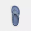 Brynn-Sandalen aus „Crystal Signature Denim“
