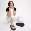Brynn-Sandalen aus „Loved Denim“