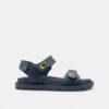 Brynn-Sandalen in „Loved Denim“