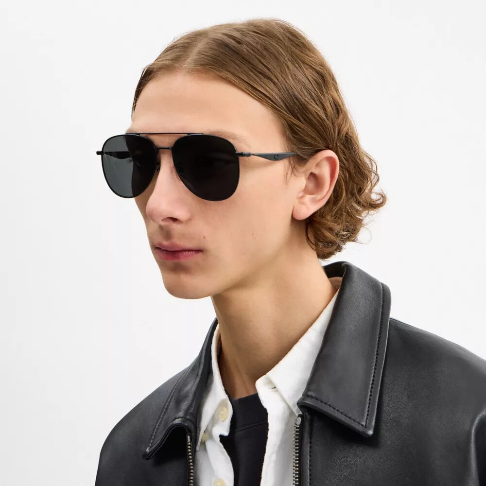 C Hardware Metall-Pilot-Sonnenbrille