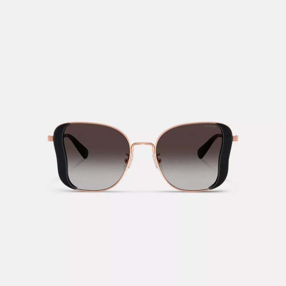 C Hardware Metall-Sonnenbrille im Schmetterlings-Quadrat-Design