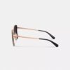 C Hardware Metall-Sonnenbrille im Schmetterlings-Quadrat-Design