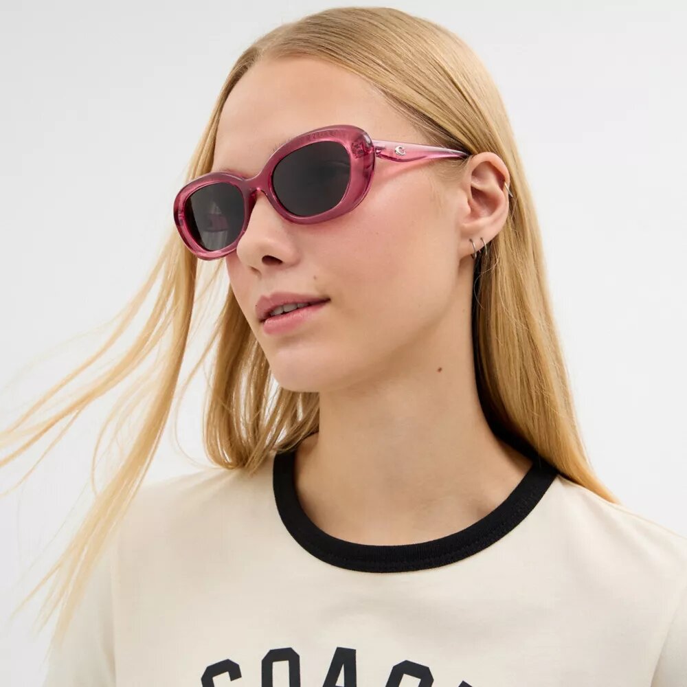 C Hardware Runde Sonnenbrille