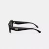 C Hardware – Sonnenbrille mit schmalem rechteckigem Rahmen