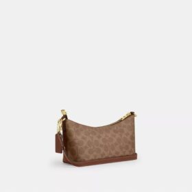 Caitlin-Schultertasche aus Signature Canvas
