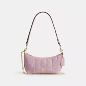 Caitlin-Schultertasche mit Steppung