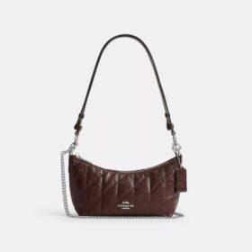 Caitlin-Schultertasche mit Steppung