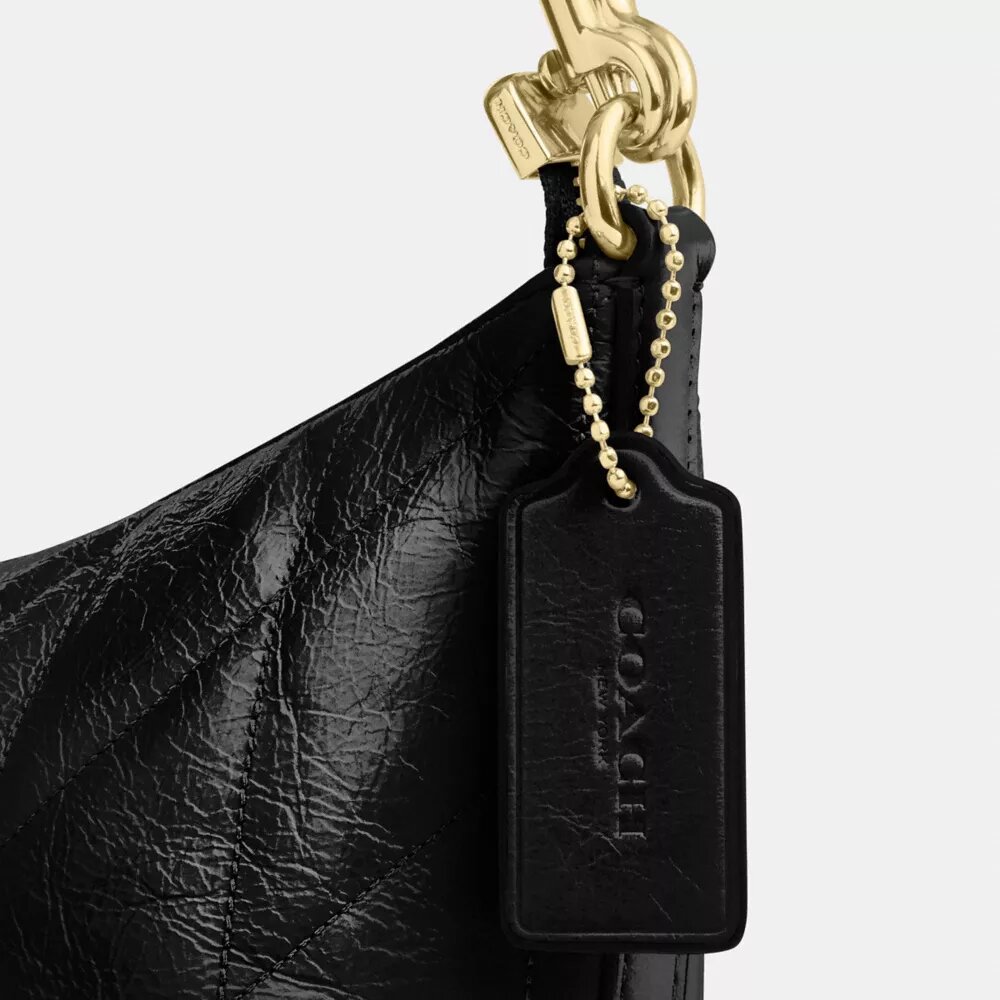 Caitlin-Schultertasche mit Steppung