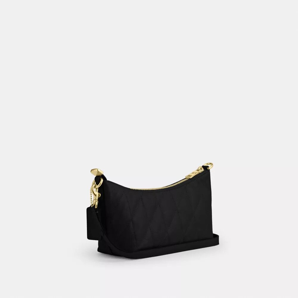 Caitlin-Schultertasche mit Steppung