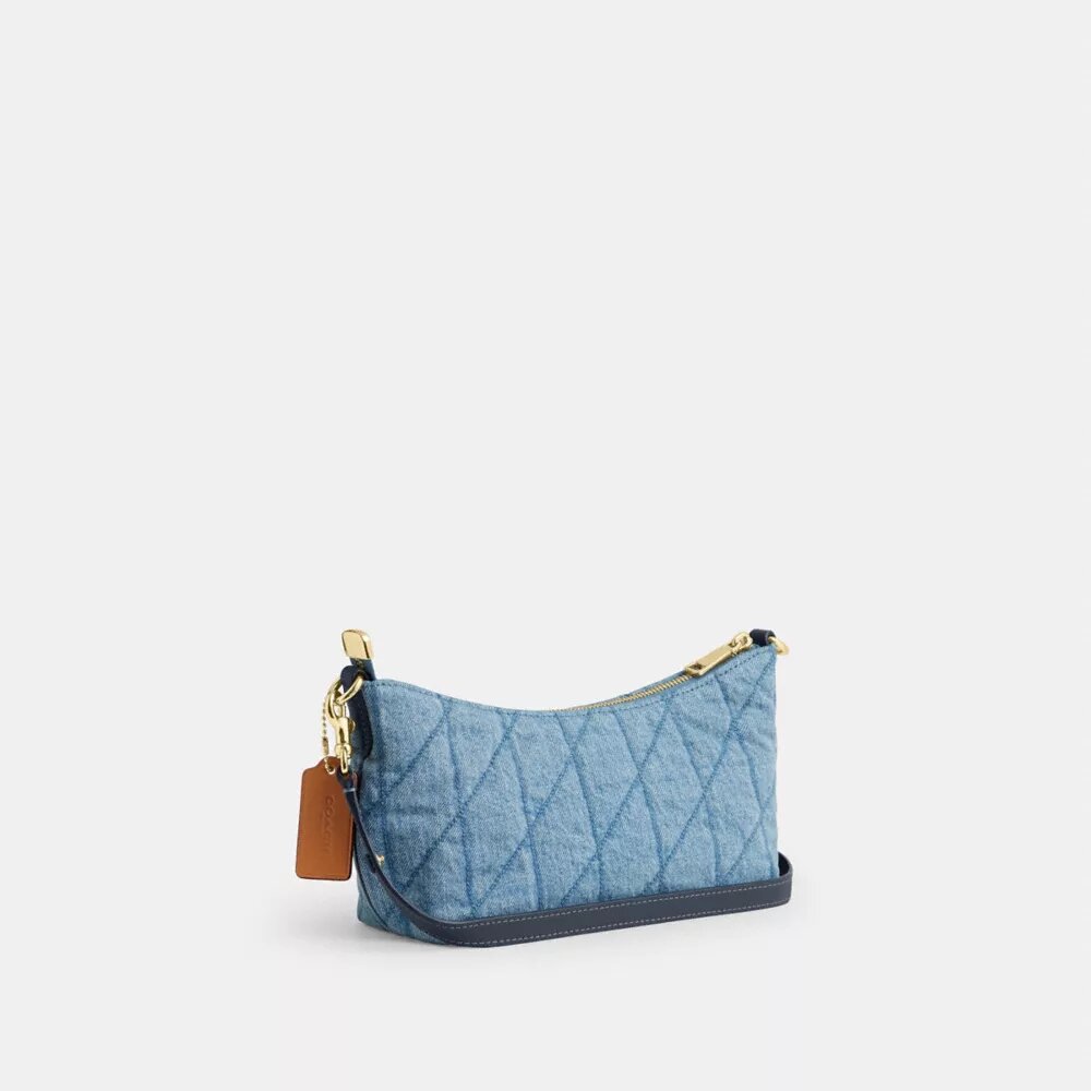 Caitlin-Schultertasche mit Steppung