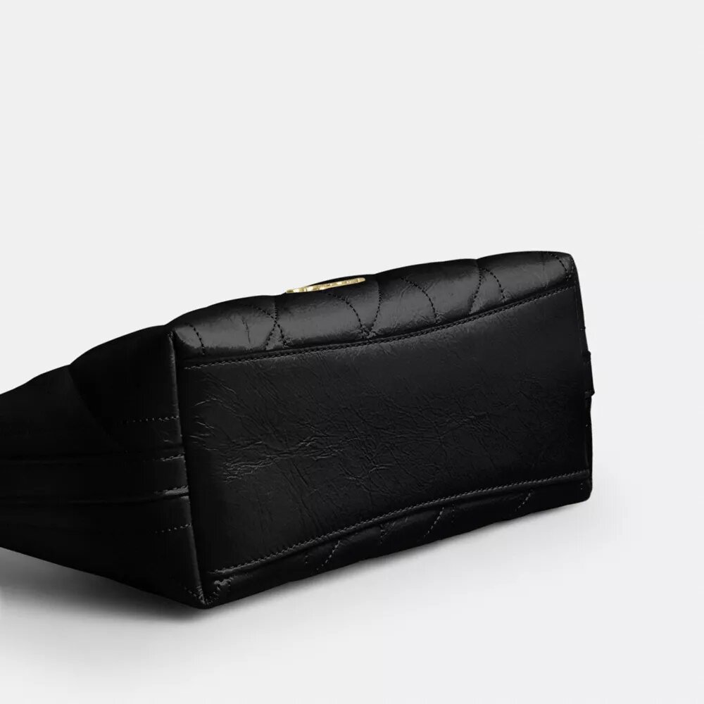 Caitlin-Schultertasche mit Steppung