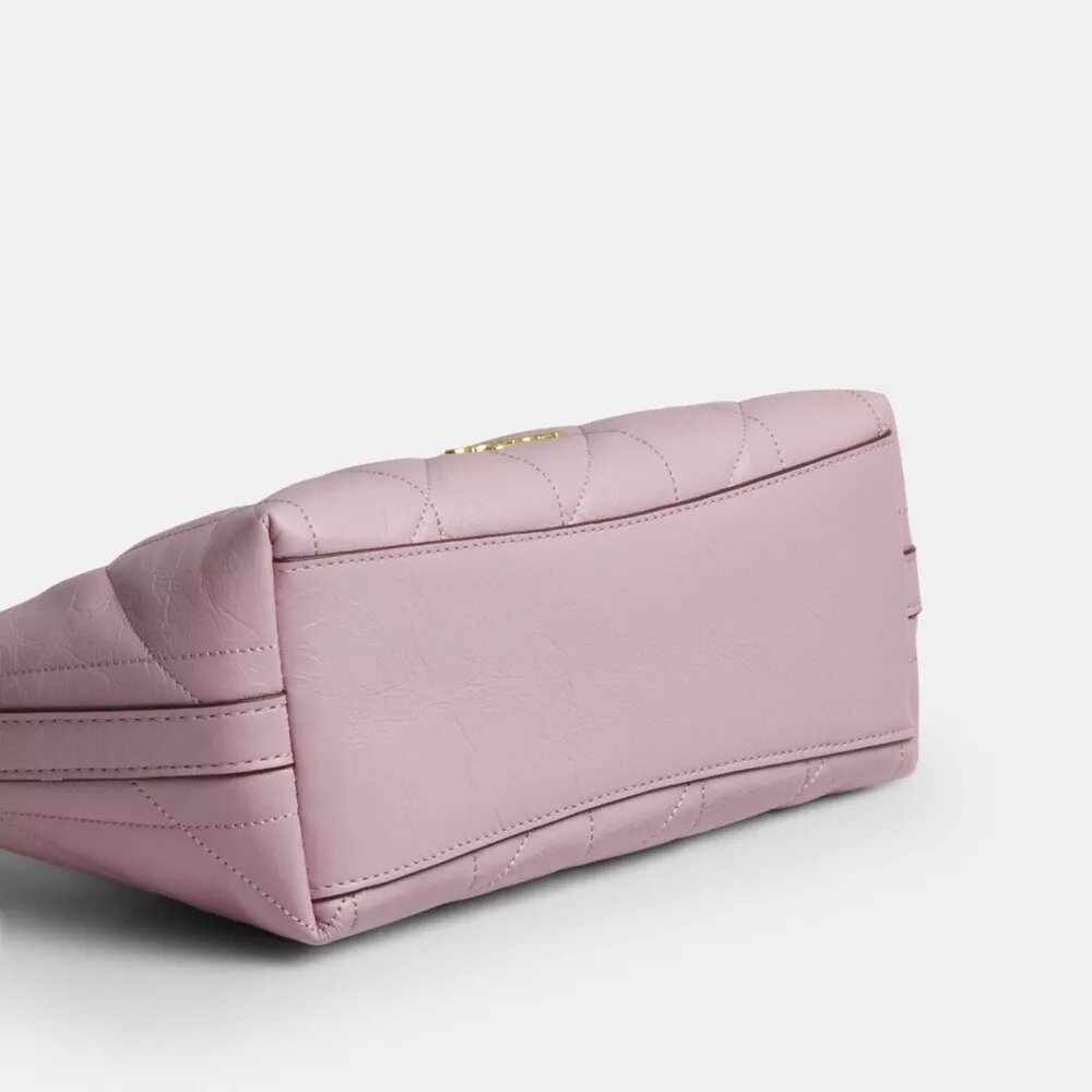 Caitlin-Schultertasche mit Steppung
