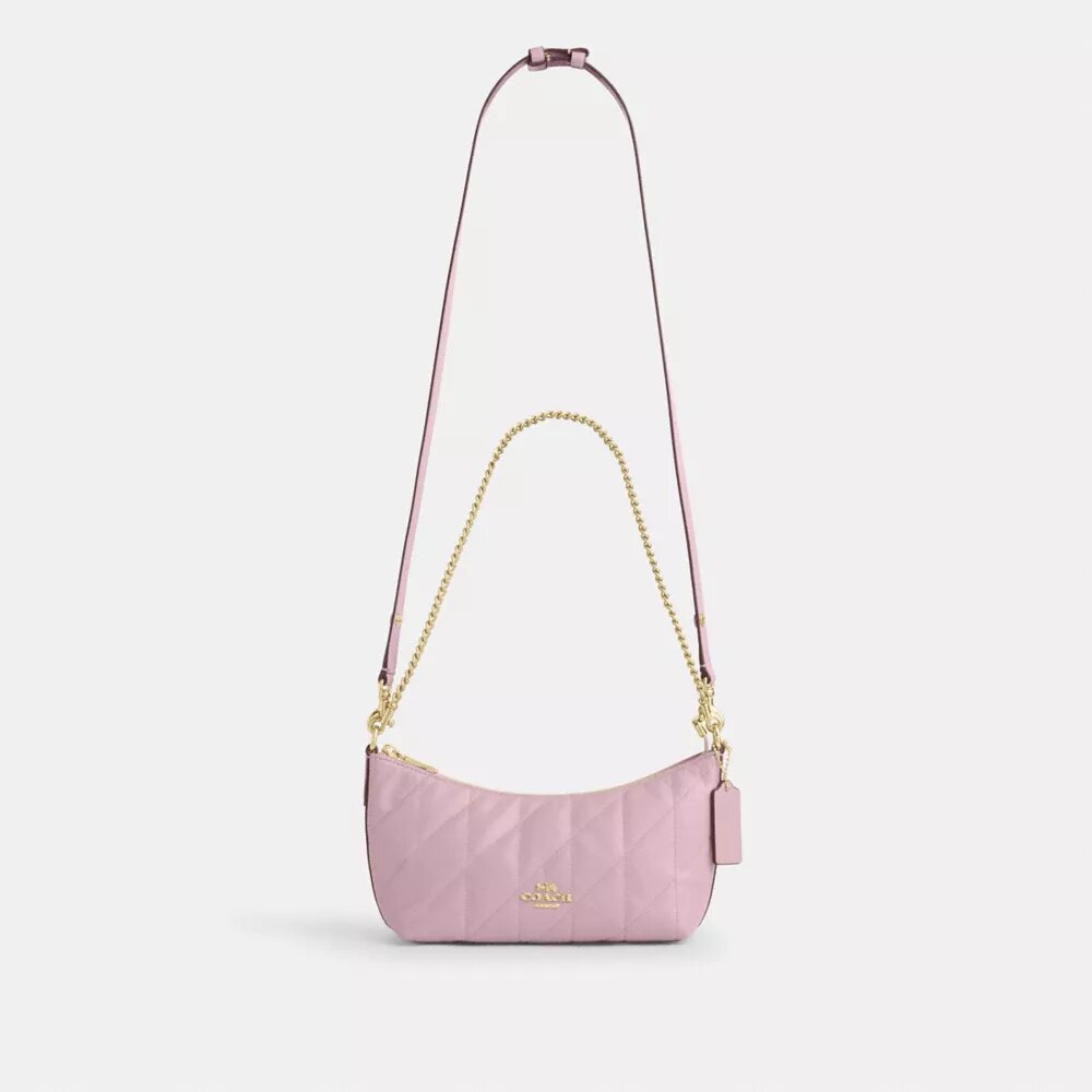 Caitlin-Schultertasche mit Steppung