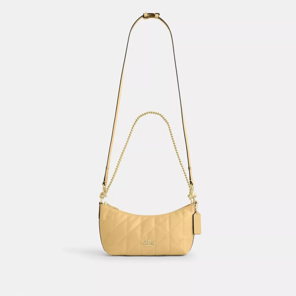 Caitlin-Schultertasche mit Steppung