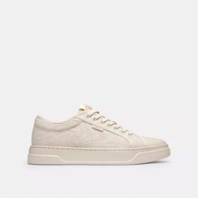 Canvas-Sneaker aus charakteristischem Jacquard