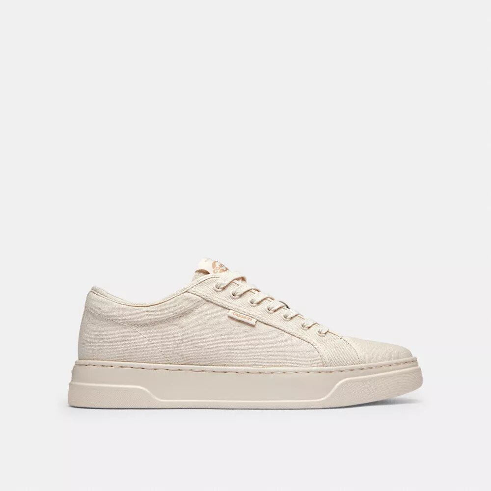 Canvas-Sneaker aus charakteristischem Jacquard