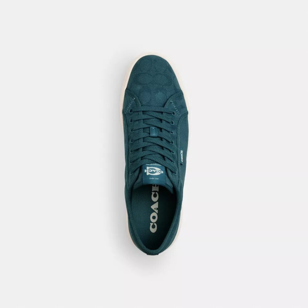 Canvas-Sneaker aus charakteristischem Jacquard