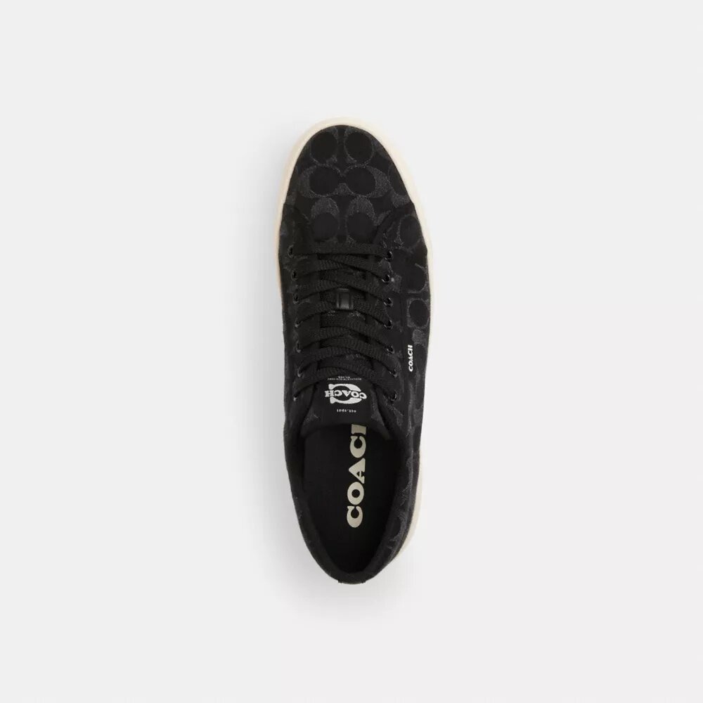Canvas-Sneaker aus Signature-Denim
