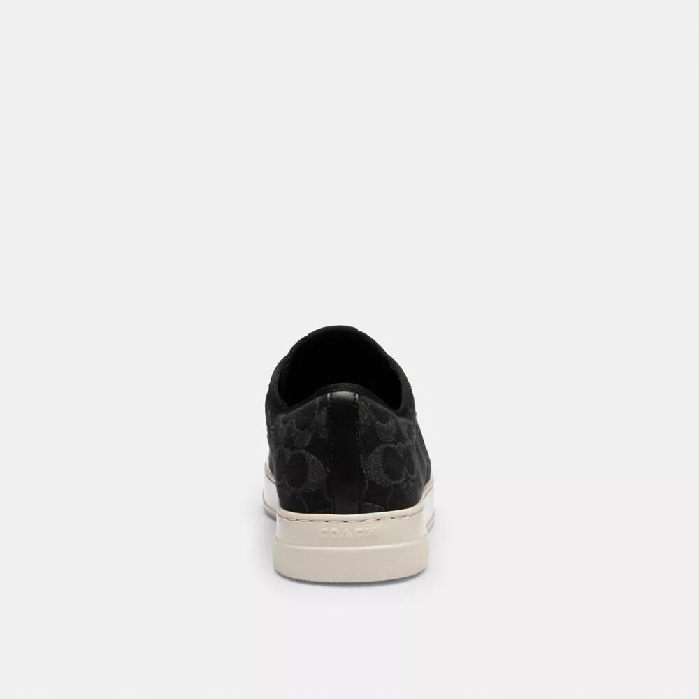 Canvas-Sneaker aus Signature-Denim