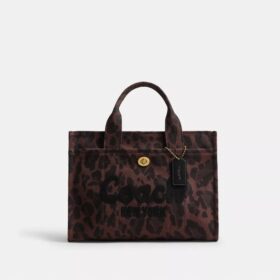 Cargo-Tote-Bag mit Leopardenmuster