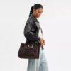 Cargo-Tote-Bag mit Leopardenmuster